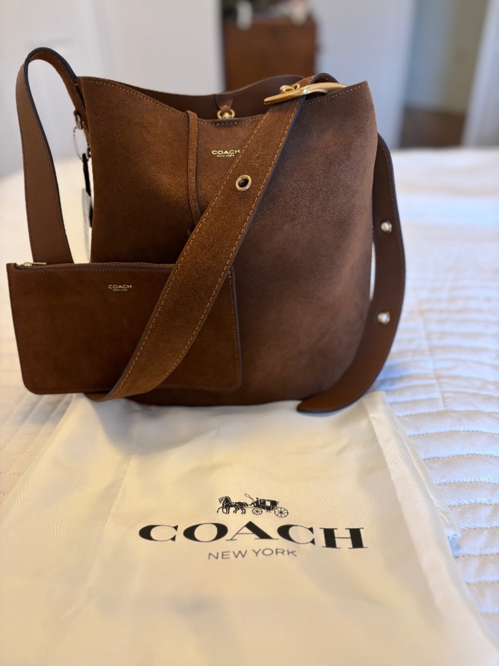 NWT Coach Bleeker Bucket Bag